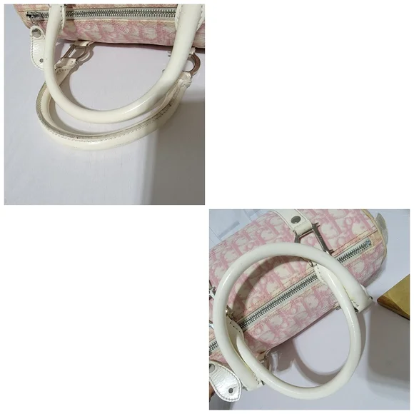 CHRISTIAN DIOR Monogram Boston Bag Pink - Picture 13 of 16